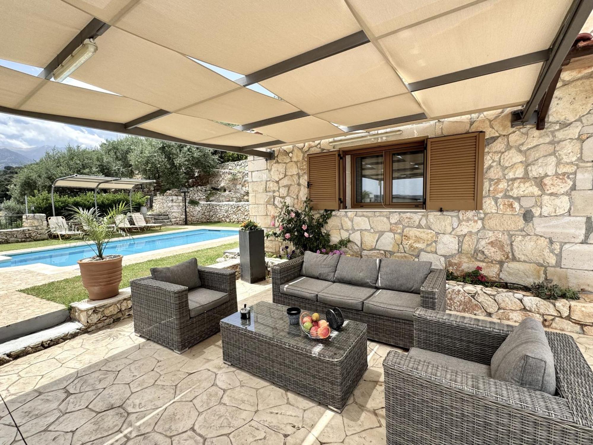 Villa Vangelis Stylos Crete Samonás Exterior photo