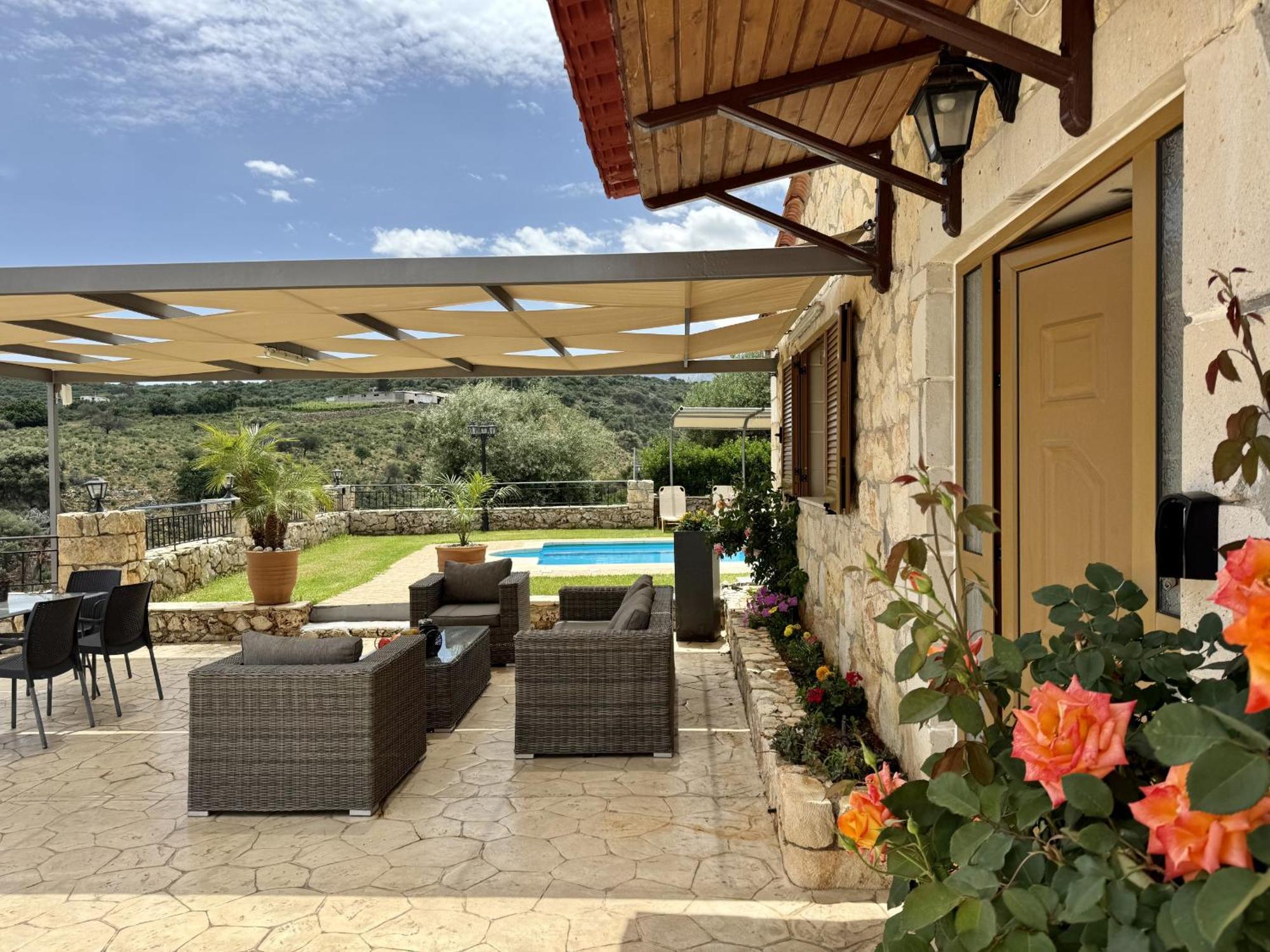 Villa Vangelis Stylos Crete Samonás Exterior photo